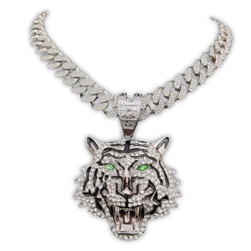 Corvian Tiger Head Cuban Chain