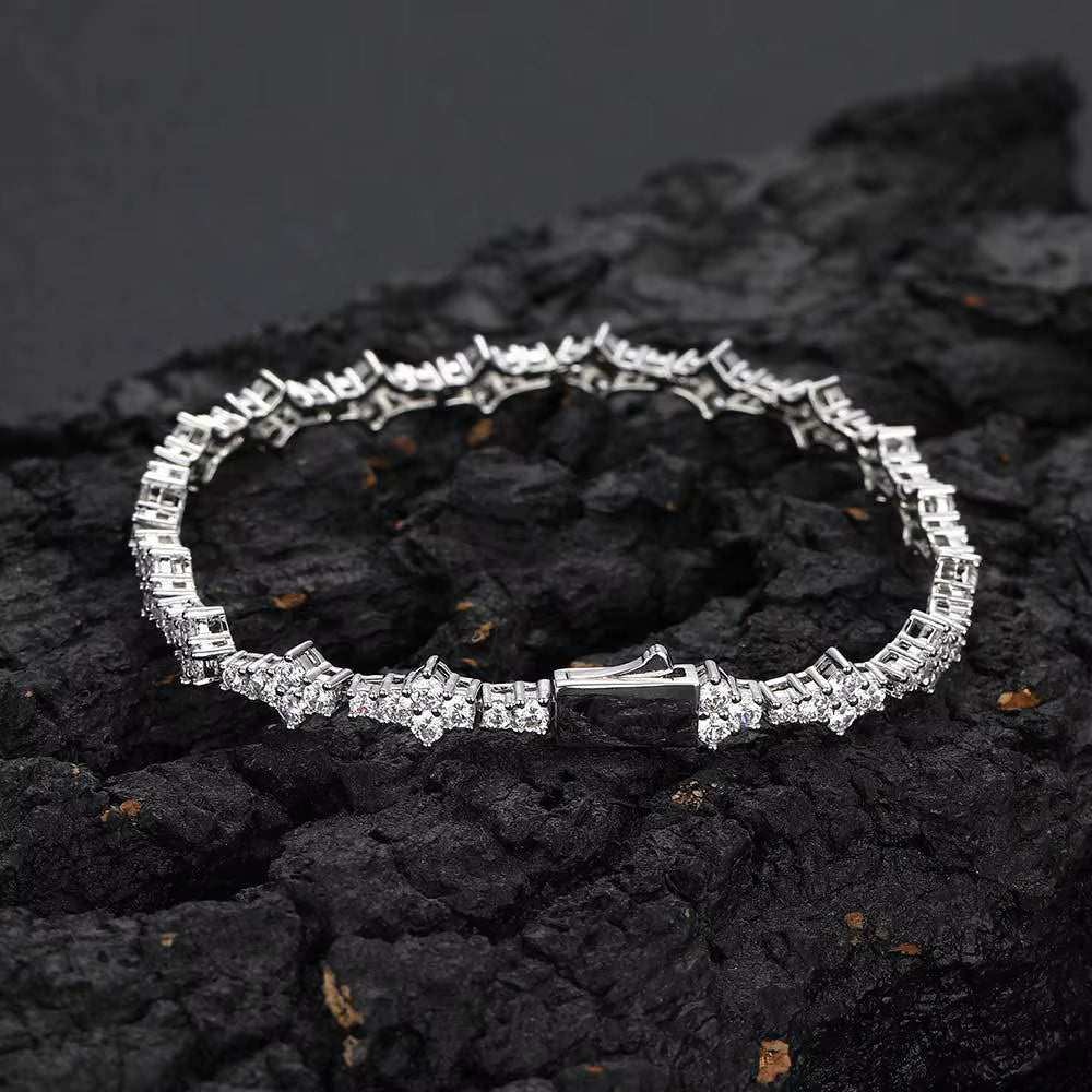 Corvian Prism Tennis Bracelet